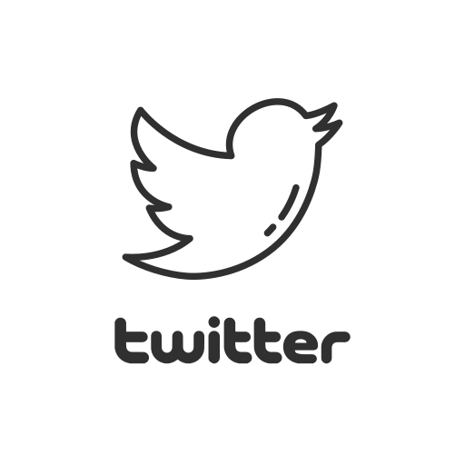 Logo, twitter, social media, twitter bird icon